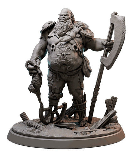 Miniatura Guerras E Dragões Ogro Bandido Dungeons And Dragon