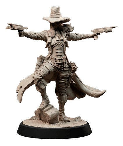 Miniaturas Abismo Do Pesadelo Zoe A Matadora D&d Rpg