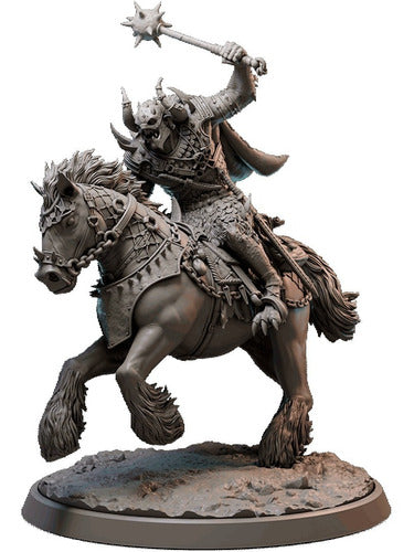 Miniatura Guerras E Dragões Ceifador No Cavalo Rpg D&d