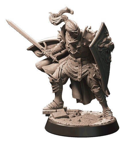 Miniaturas Cruzada Das Trevas Guerreiro Dungeons And Dragons