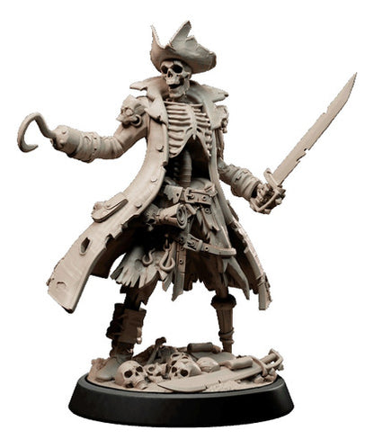 Miniaturas Envie Ahoy! Pirata Esqueleto Dungeons And Dragons