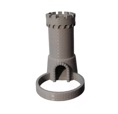 Torre Para Dados Castelo Jogo Rpg Games Tabuleiro Ded Mesa