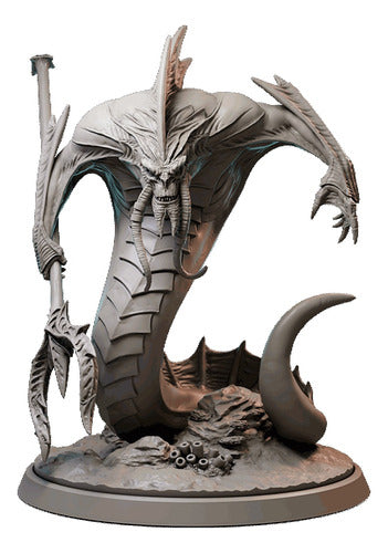 Miniaturas Indo Pelo Ralo Tridente Boss Dungeons And Dragons