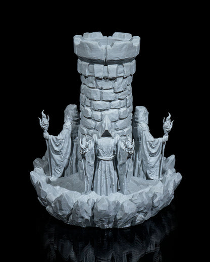 Torre Dos Magos Para Dados Jogo Rpg Games Tabuleiro Ded Mesa