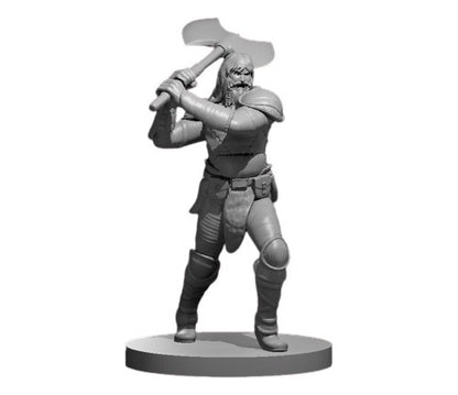 Miniaturas Guerra Cruzada Guerreiro Furioso D&d Rpg Coleção