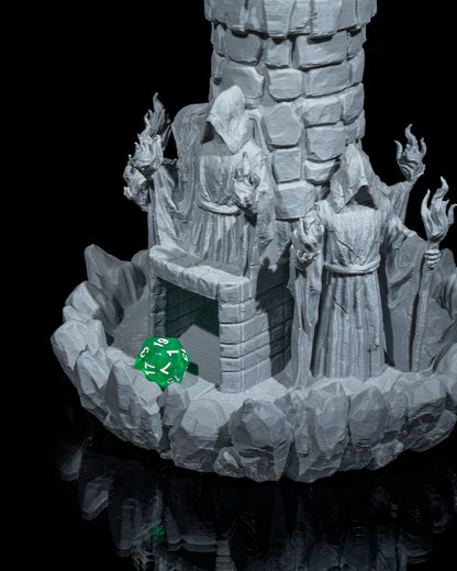 Torre Dos Magos Para Dados Jogo Rpg Games Tabuleiro Ded Mesa