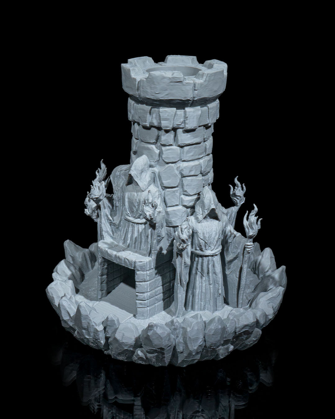 Torre Dos Magos Para Dados Jogo Rpg Games Tabuleiro Ded Mesa