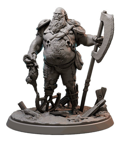 Miniatura Guerras E Dragões Ogro Bandido Dungeons And Dragon