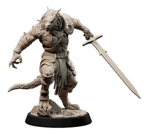 Miniaturas Problema Goblin Lagarto Dungeons And Dragons