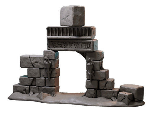 Miniatura Tumba Morta Ruinas Dungeons And Dragons