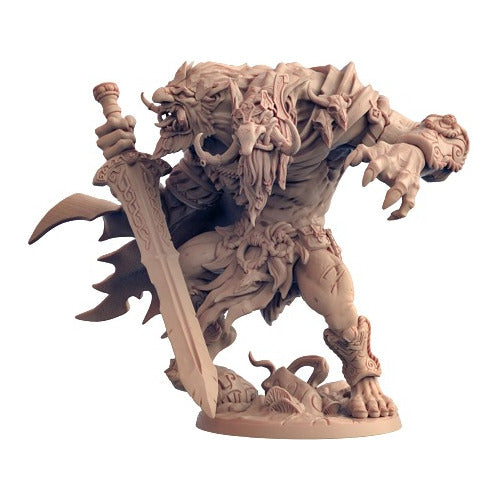 Miniatura Ninho De Chefes Rei Troll Dungeons And Dragons Rpg