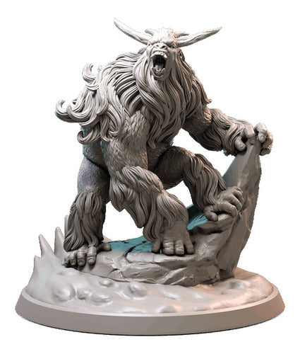 Miniaturas Cume De Gelo Yeti Dungeons And Dragons D&d Rpg