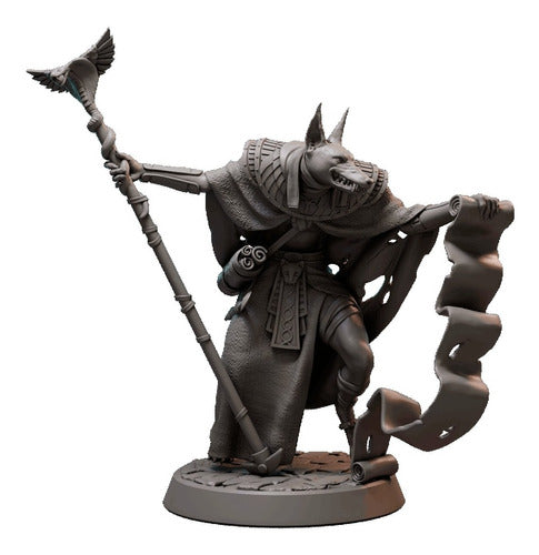 Miniatura Tumba Morta Mago Anubis Dungeons And Dragons