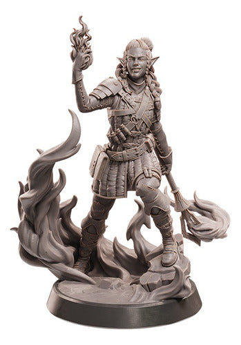 Miniatura Academia Loxwort Mago De Fogo Dungeons And Dragons