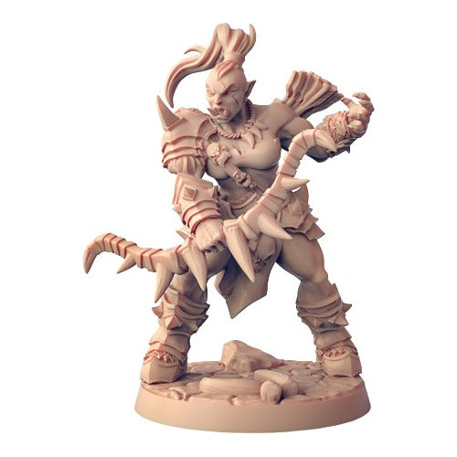 Miniaturas Devastação Orc Arqueira Dungeons And Dragons Rpg