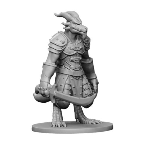 Miniaturas Batalha Na Selva Guerreiro Kobold D&d Rpg Coleção